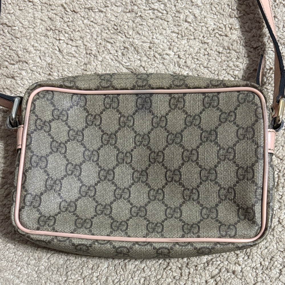 Gucci Beige and Pink Crossbody Bag - Picture 3 of 8